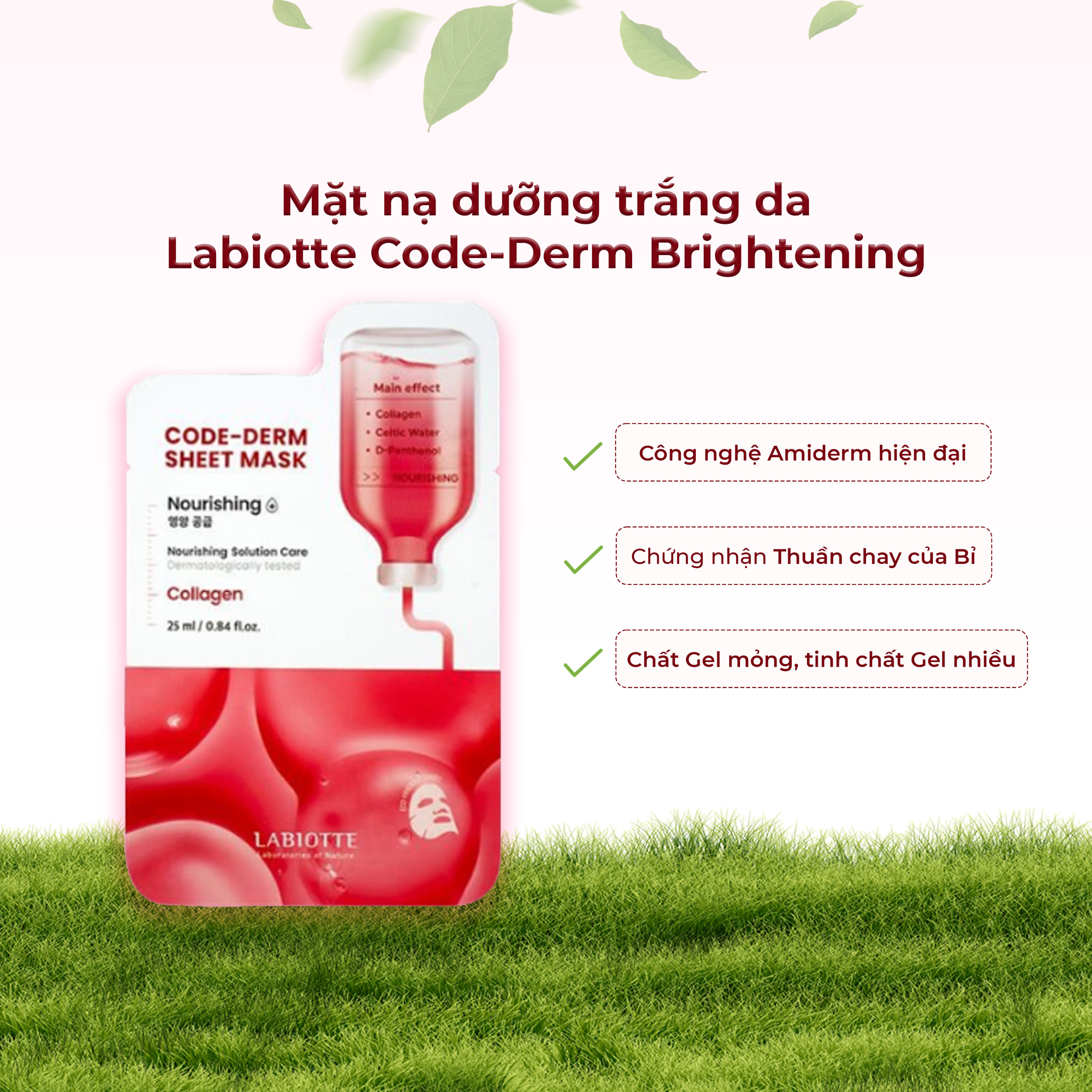 Mặt Nạ Dưỡng Trắng Da LABIOTTE