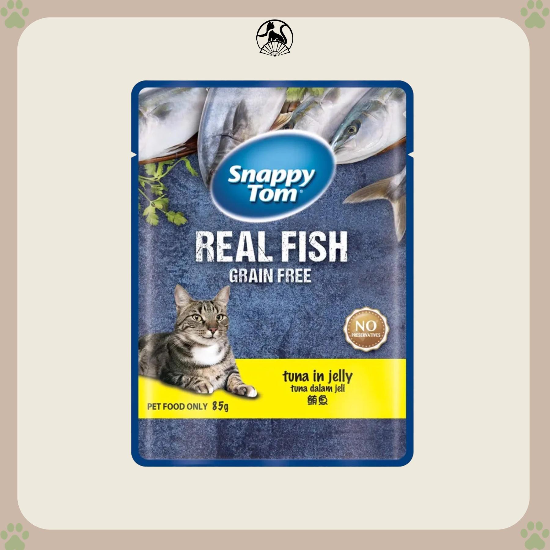 Snappy Tom Pate Mèo Trưởng Thành làm từ thịt thật gói 85g nhập khẩu chính hãng