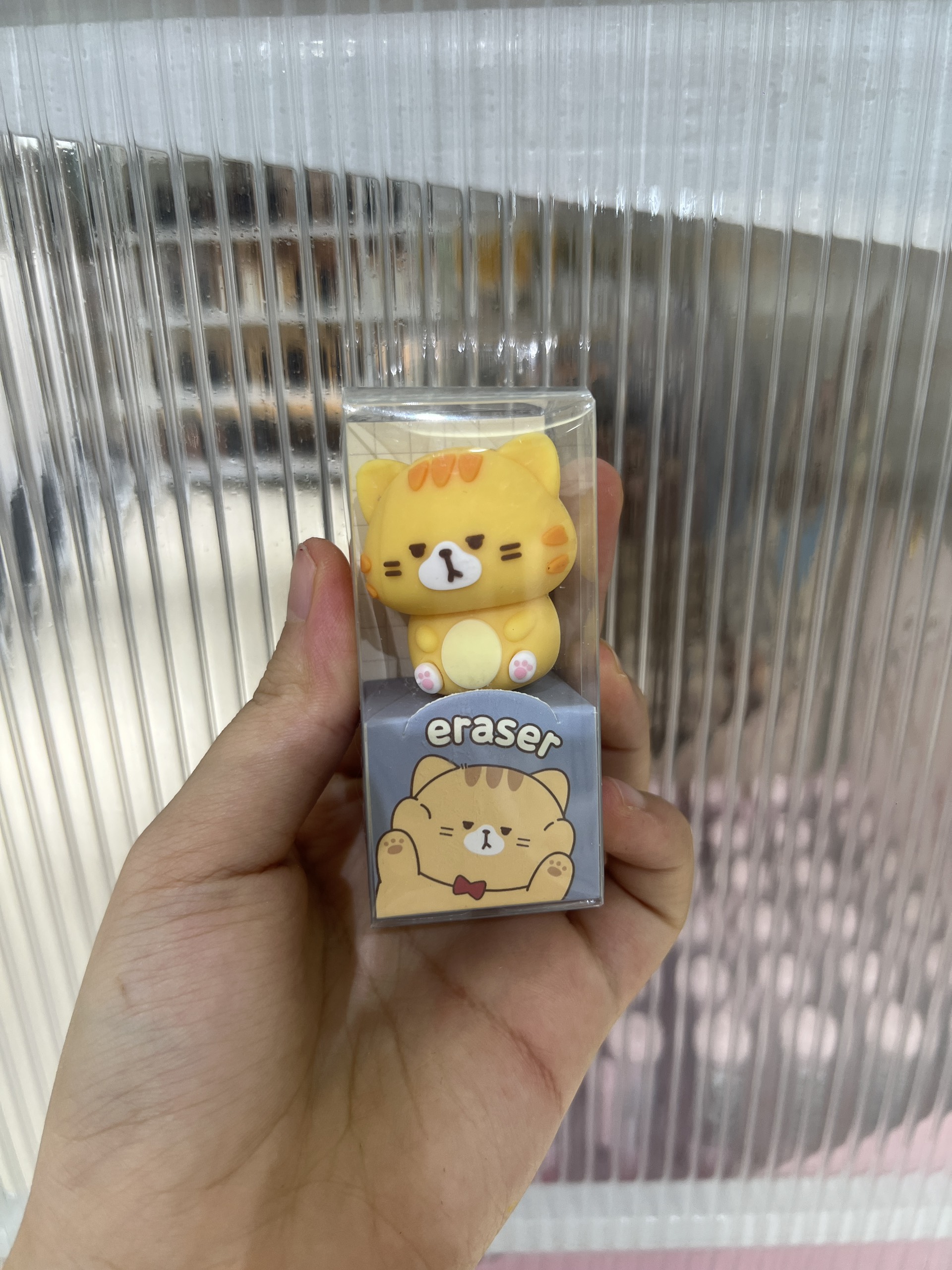 Tẩy bút chì hình mèo