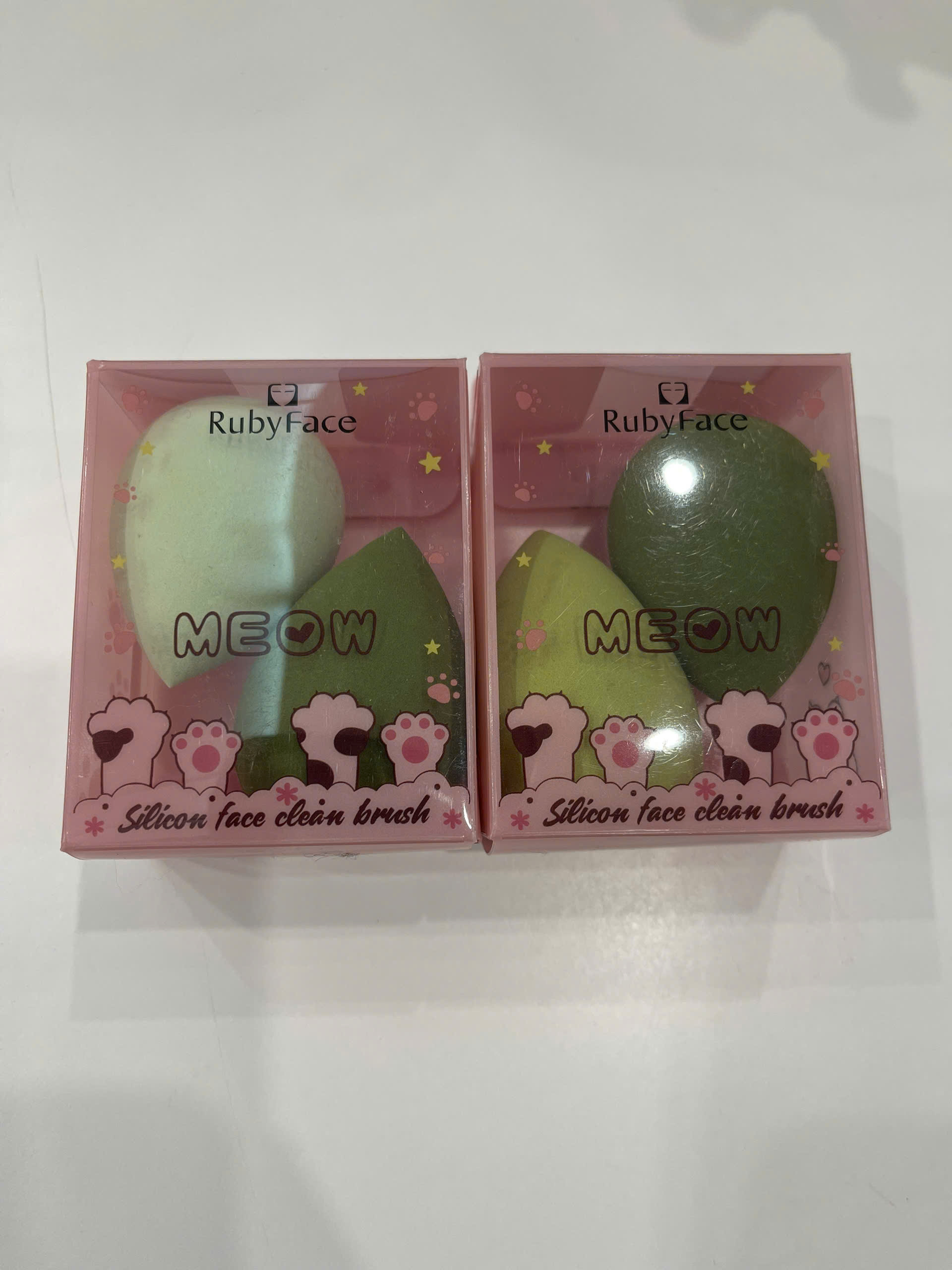 Hộp mút trang điểm hình mèo (Hộp 4c)
