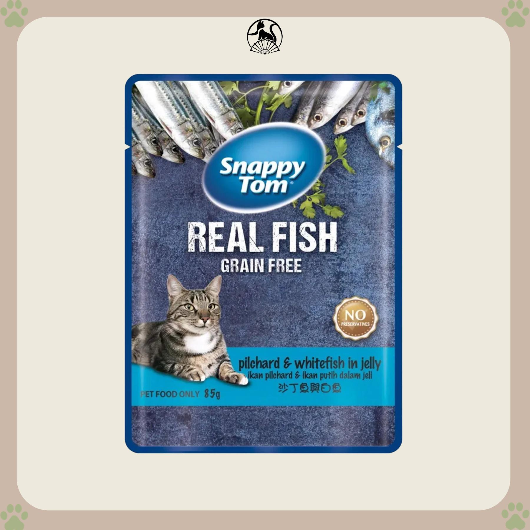 Snappy Tom Pate Mèo Trưởng Thành làm từ thịt thật gói 85g nhập khẩu chính hãng