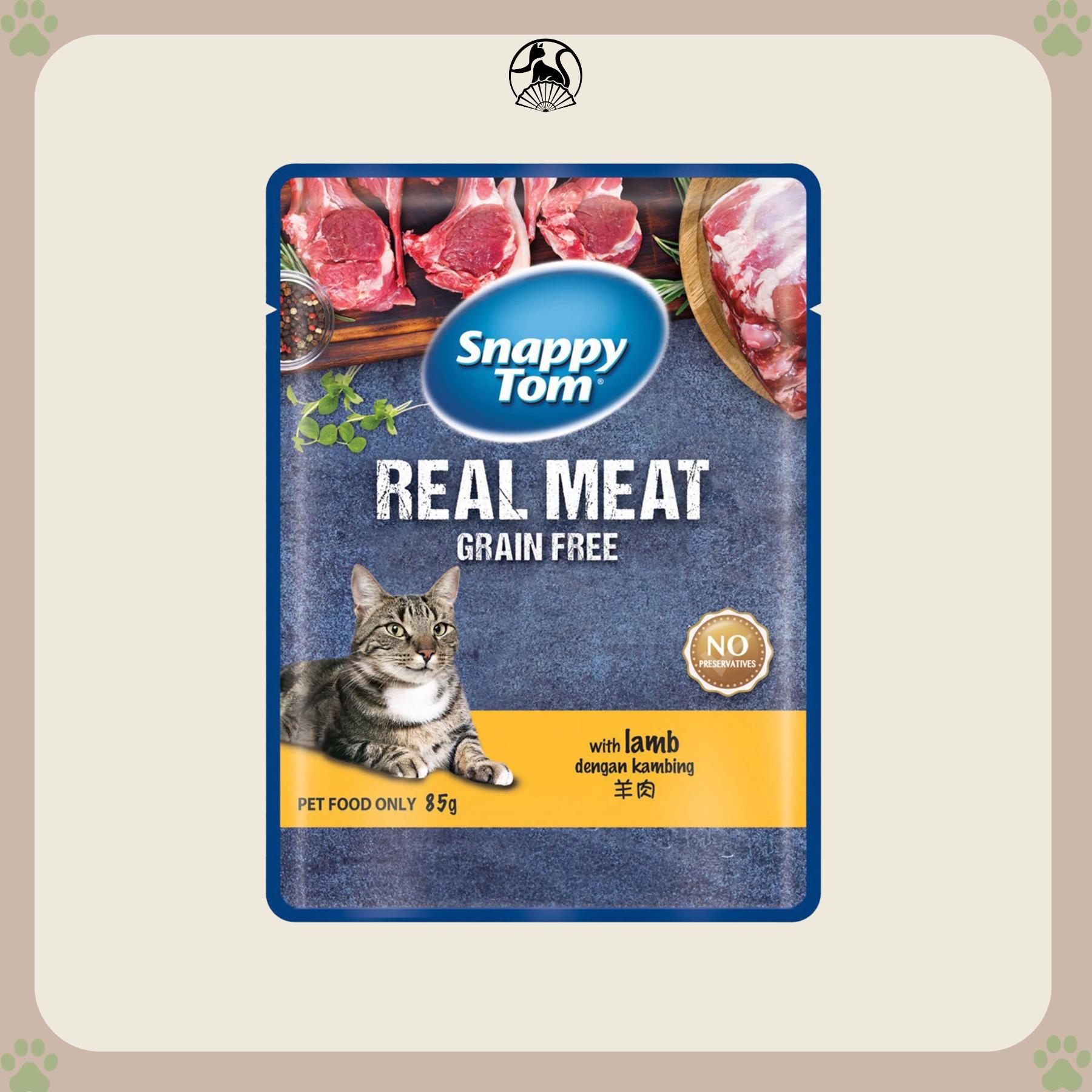 Snappy Tom Pate Mèo Trưởng Thành làm từ thịt thật gói 85g nhập khẩu chính hãng
