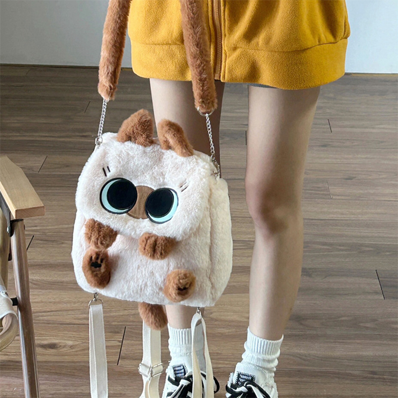 Balo mèo xiêm 2 kiểu đeo