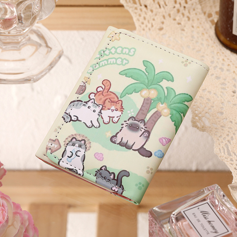 Ví cầm tay nhiều mèo đáng yêu