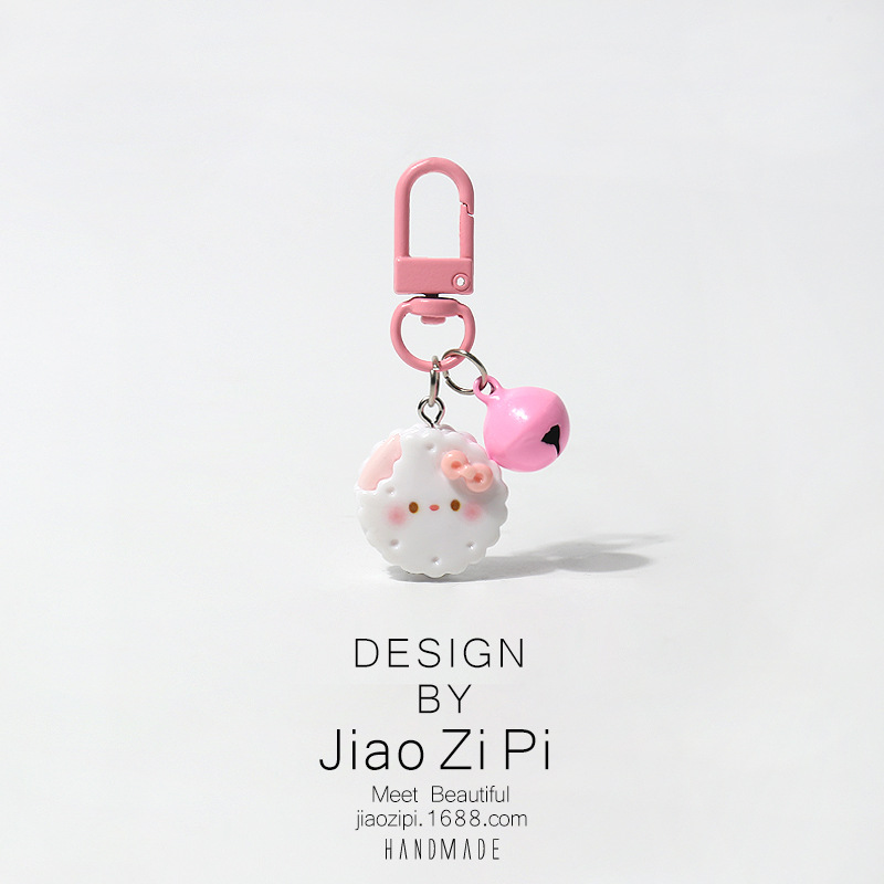 Móc khóa bánh quy mèo