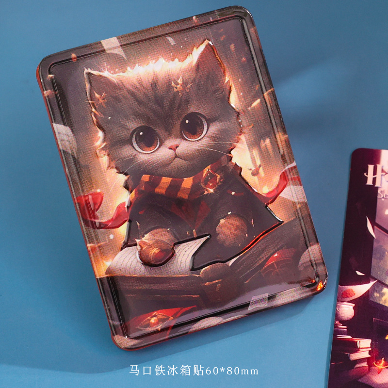 Nam châm dán tủ lạnh mèo Harry Potter