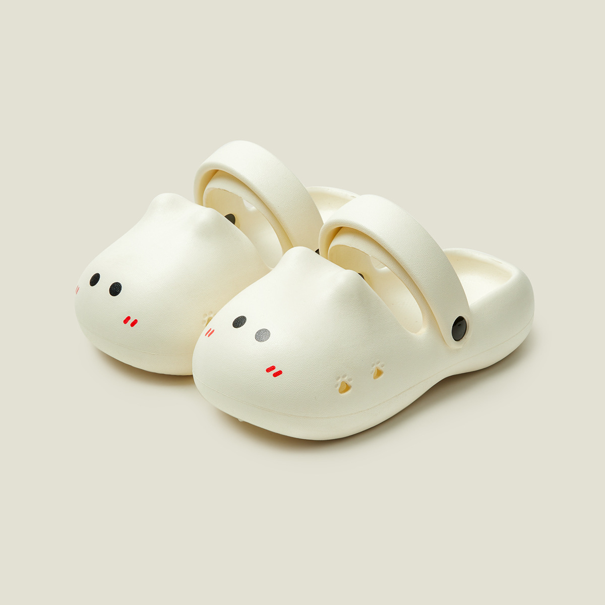 Dép sục hình đầu mèo dễ thương cho trẻ em