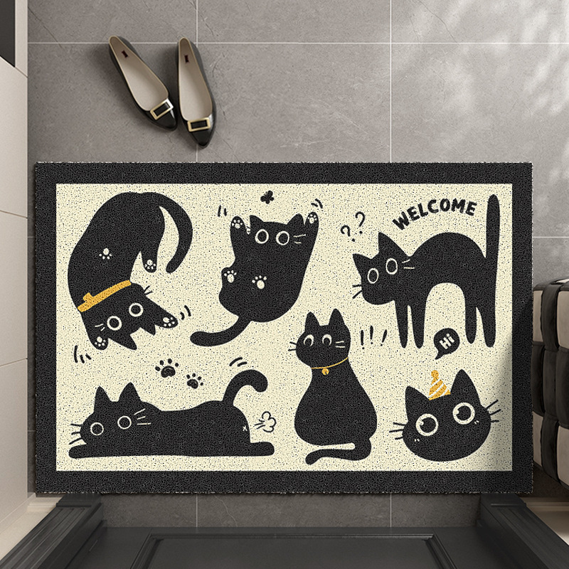 Thảm hình mèo chống trượt dạng lưới có thể cắt tỉa 40x60m