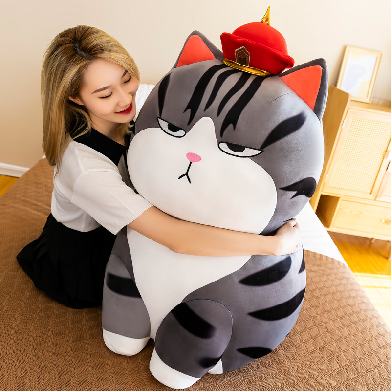 Mèo bông hoàng thượng sz 100cm