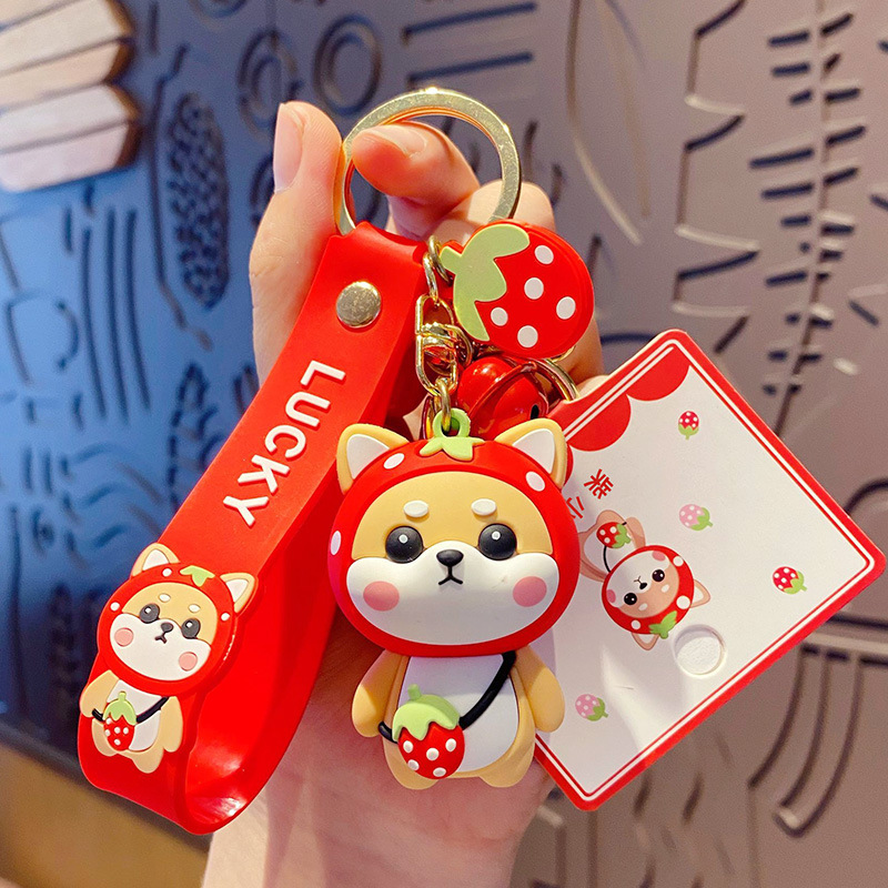 Móc khóa shiba đáng yêu