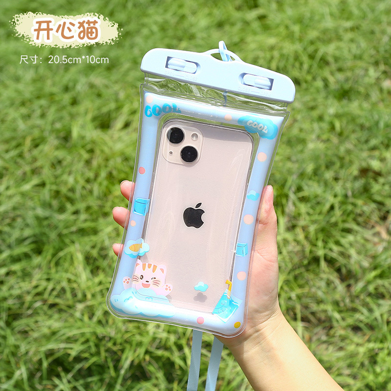 Túi đựng điện thoại chống nước hình mèo