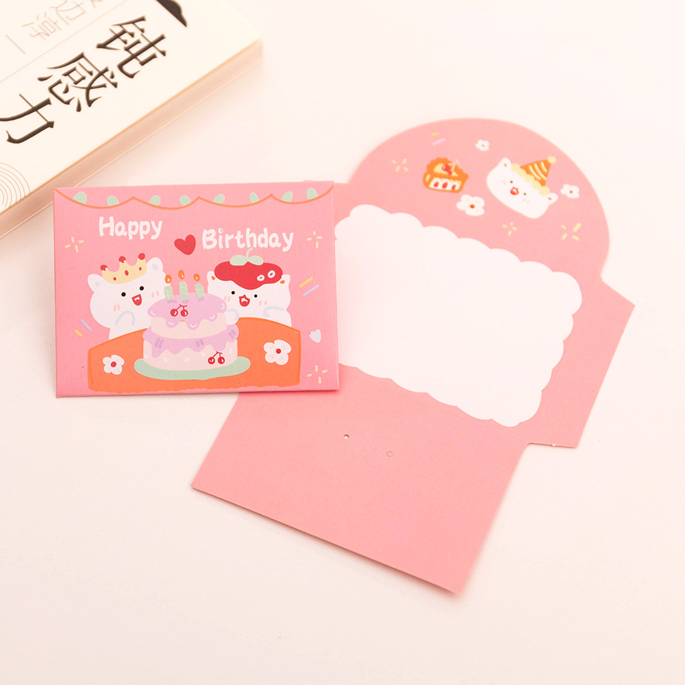 Thiệp mừng phong cách đáng yêu