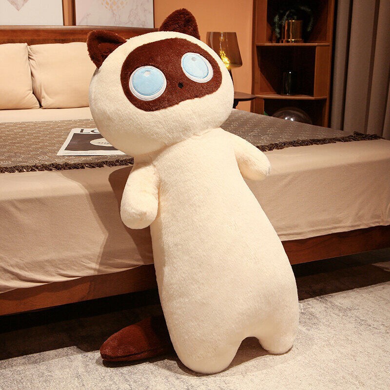Mèo bông 130cm hình mèo xiêm