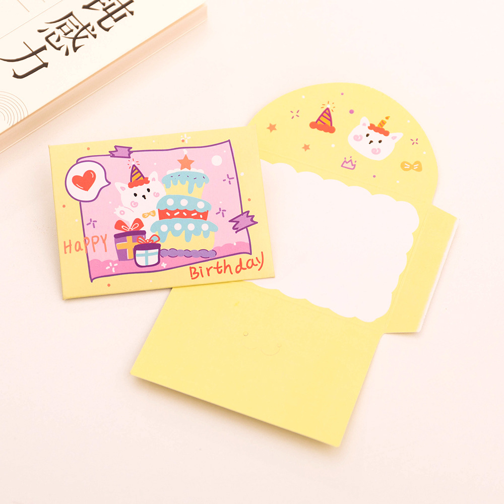 Thiệp mừng phong cách đáng yêu