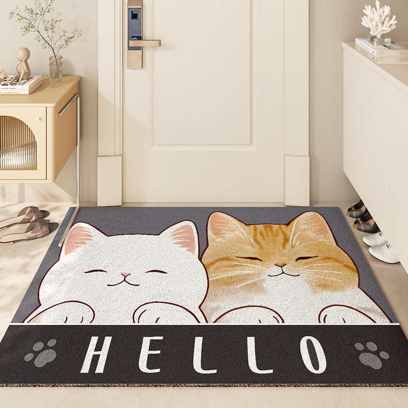 Thảm hình mèo cat game 40x60