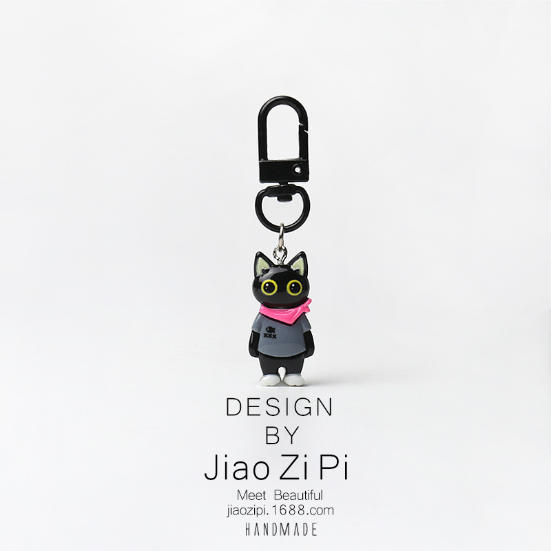 Móc khóa hình mèo độc lạ phong cách