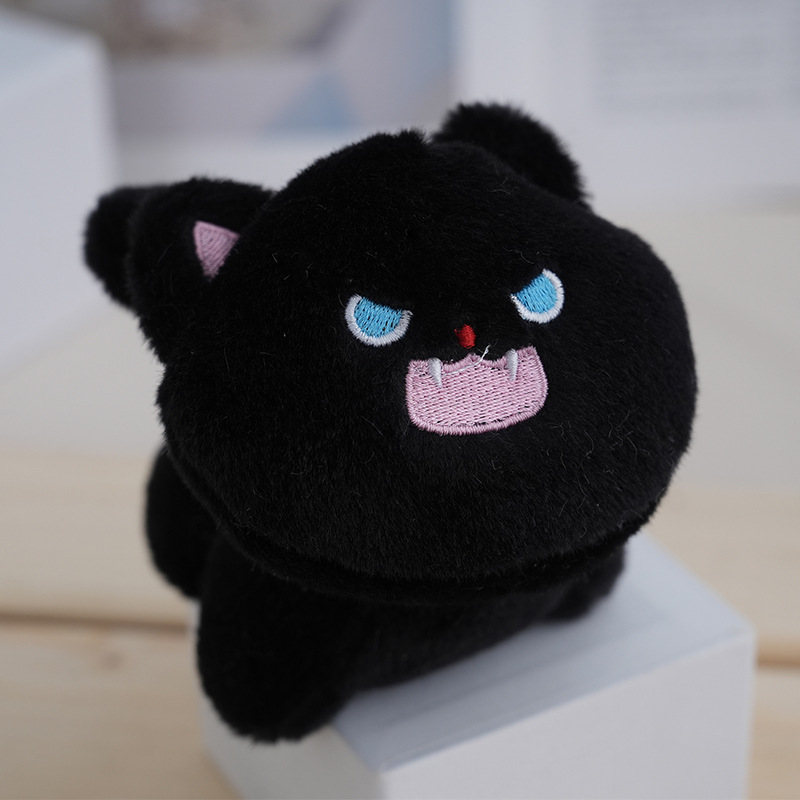 Móc khóa mèo tức giận đáng yêu