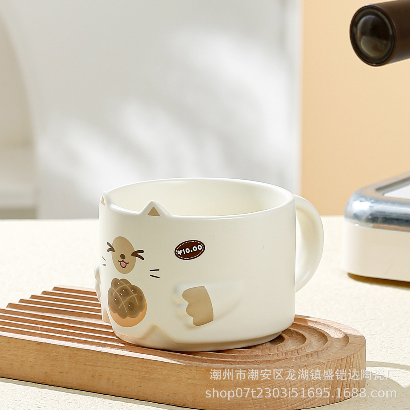 Cốc hình mèo có thể xếp chồng lên nhau mẫu mới