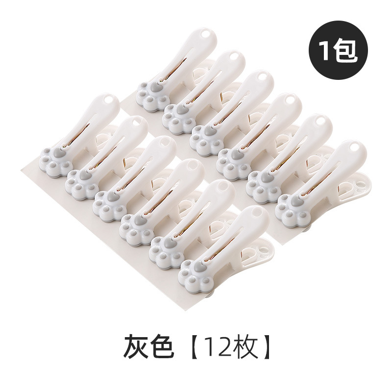 Bộ kẹp quần áo hình chân mèo