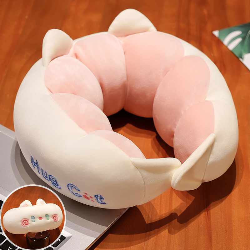 Gối chữ U hình mèo sâu 28x26cm