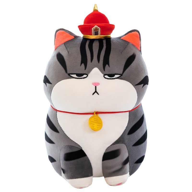 Mèo bông hoàng thượng sz 25cm