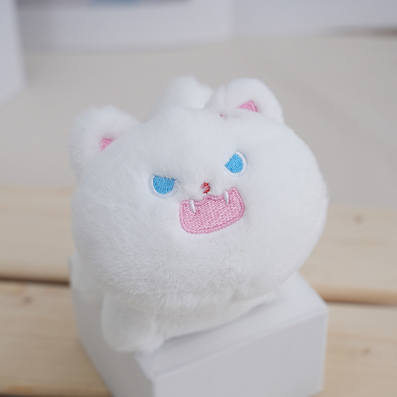 Móc khóa mèo tức giận đáng yêu