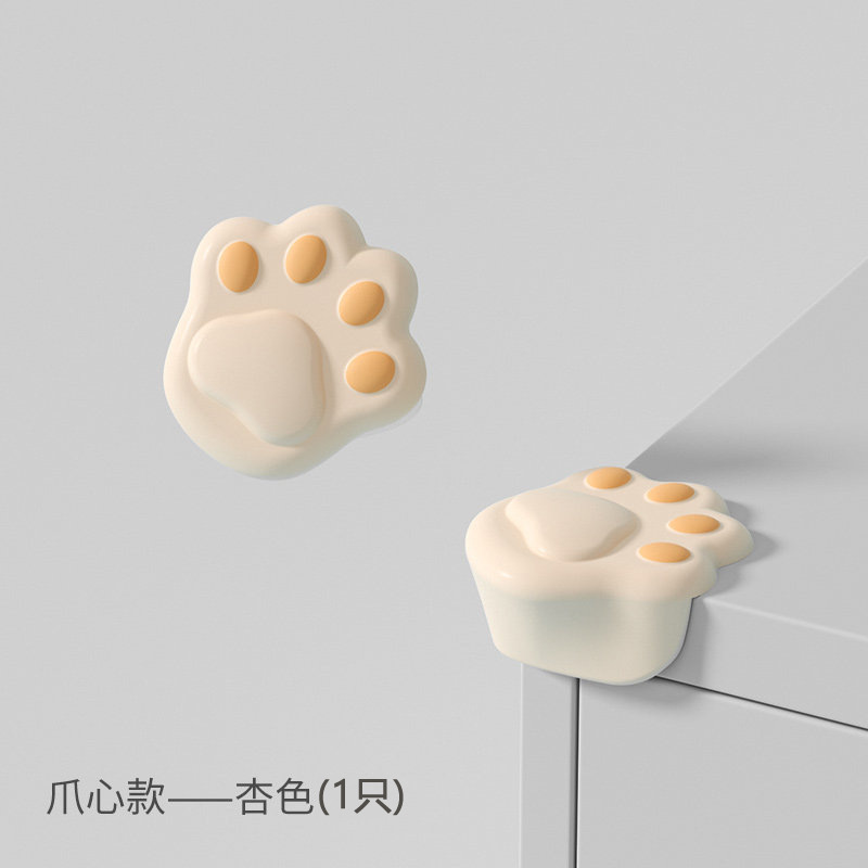 Miếng silicon bảo vệ góc bàn hình chân mèo