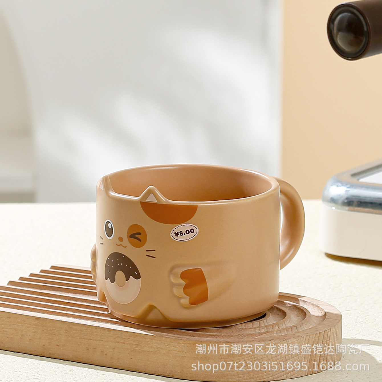 Cốc hình mèo có thể xếp chồng lên nhau mẫu mới