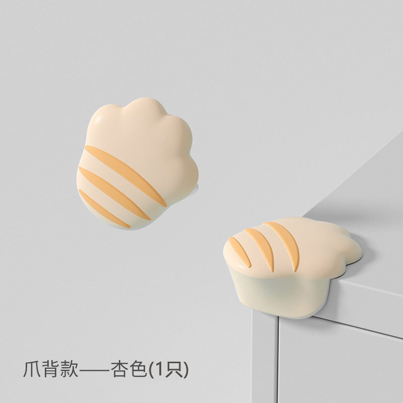 Miếng silicon bảo vệ góc bàn hình chân mèo