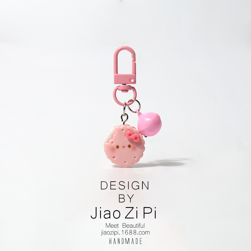 Móc khóa bánh quy mèo