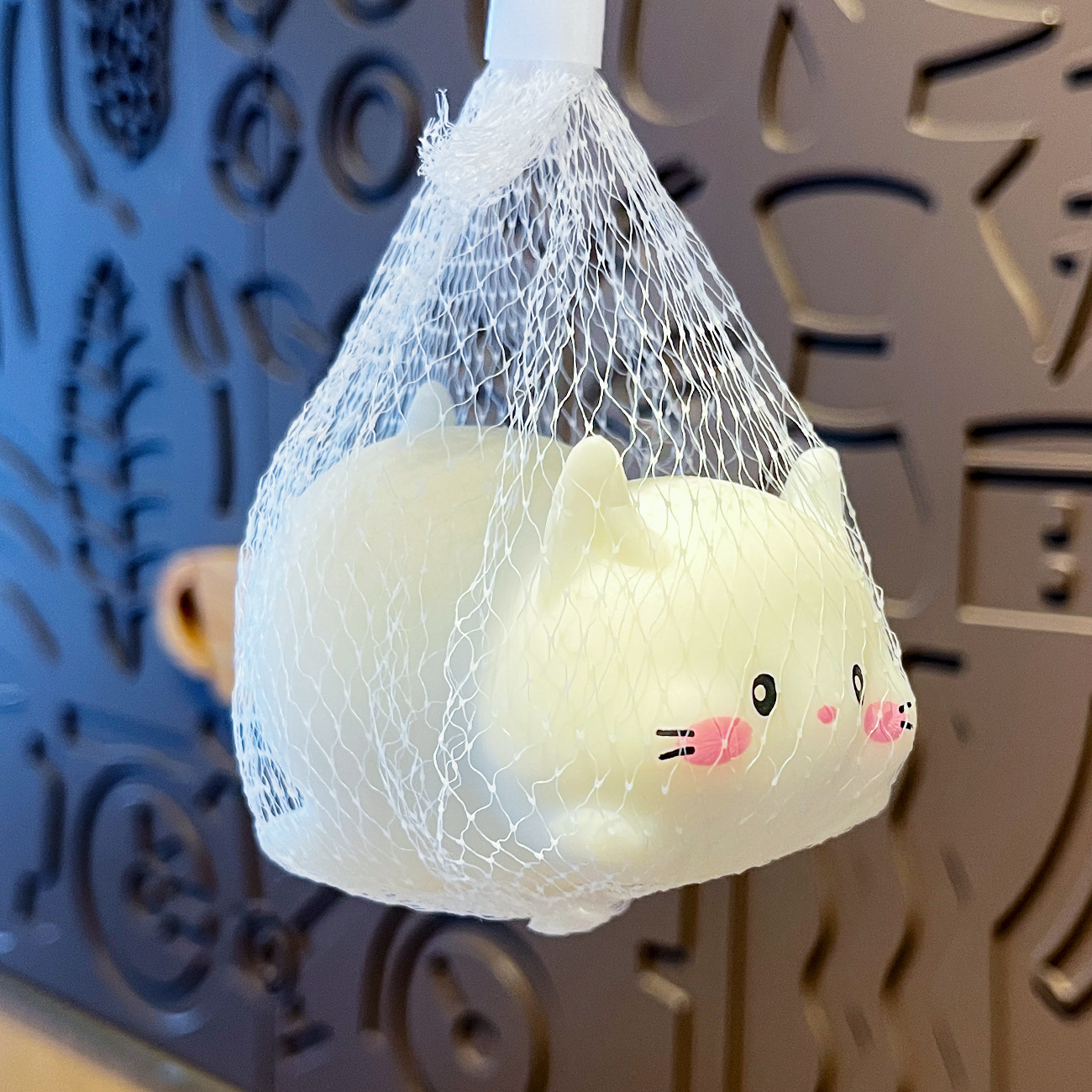 Đồ chơi bóp giải trí hình mèo size bé