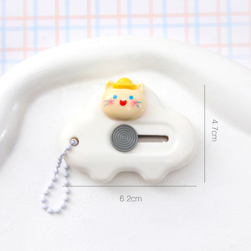 Dao dọc giấy mini hình mèo