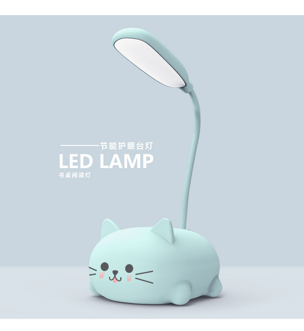 Đèn led hình mèo có sạc
