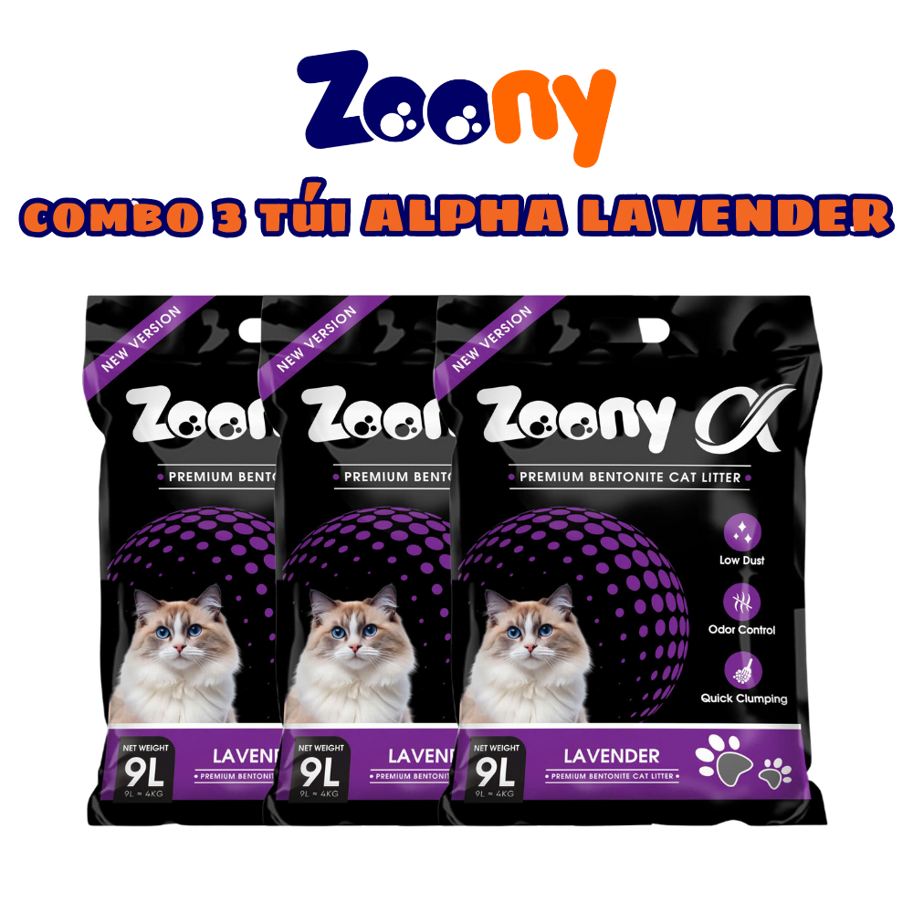 TẢI 6 TÚI CÁT VỆ SINH ZOONY ALPHA