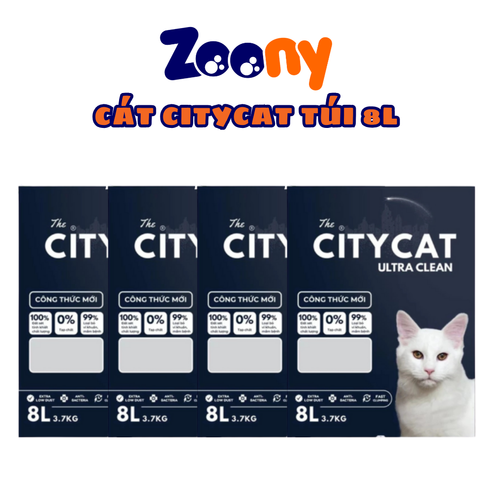 CÁT ĐẤT SÉT CITYCAT 8L