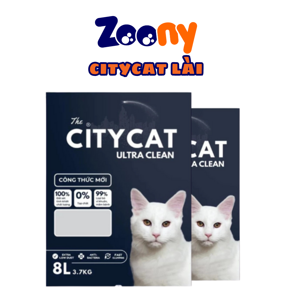 CÁT ĐẤT SÉT CITYCAT 8L