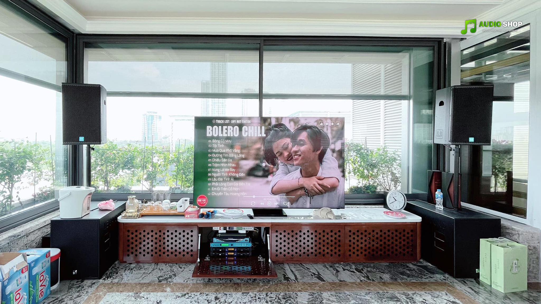 Dàn âm thanh Karaoke gia đình 5.S Audio tại Vinhome Green Bay