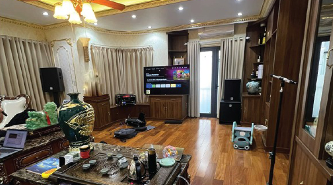 [HOME KTV] LÊN DÀN KTV CHO ÔNG CHÚ VIETTEL TẠI ĐẤT MỎ