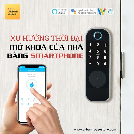 XU HƯỚNG THỜI ĐẠI - MỞ KHOÁ CỬA NHÀ BẰNG SMARTPHONE | URBAN HOUSE