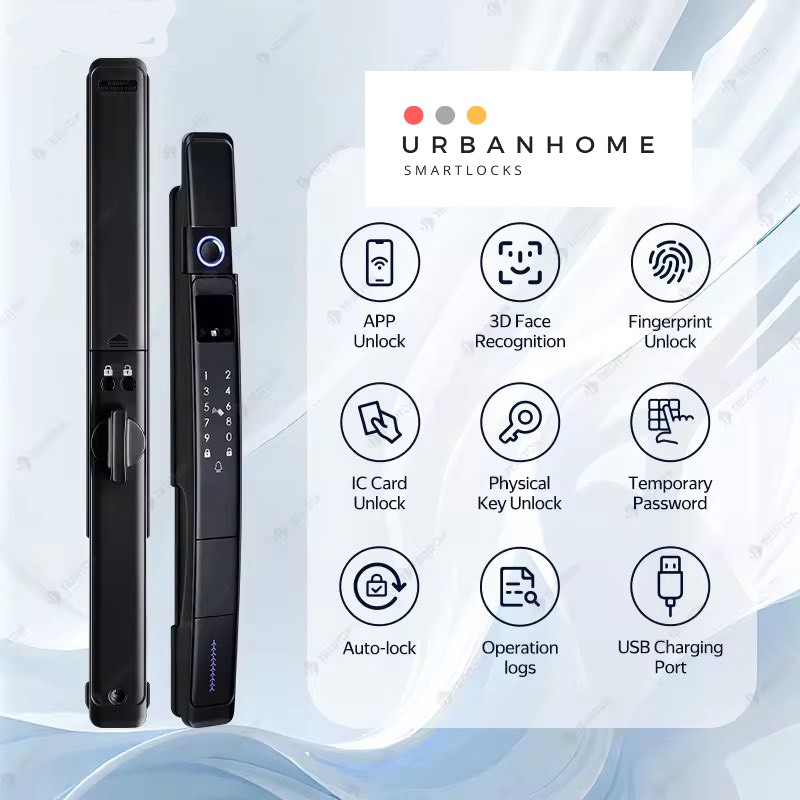 Khóa Urbanhome SA1 10 in 1( Nhận diện khuôn mặt)