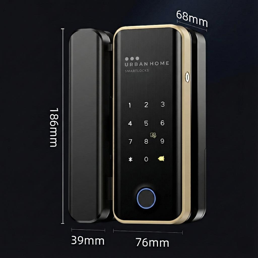 Khóa Urbanhome CK2 ( Khóa cửa kính)