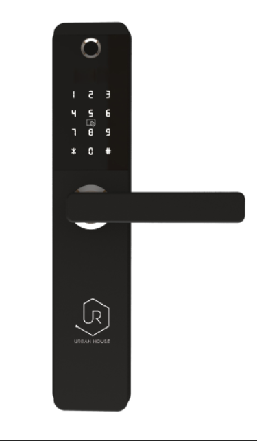 Khoá Urbanhome E1 5 in 1 (Chìa, thẻ từ, mã số, vân tay, kết nối Wifi)