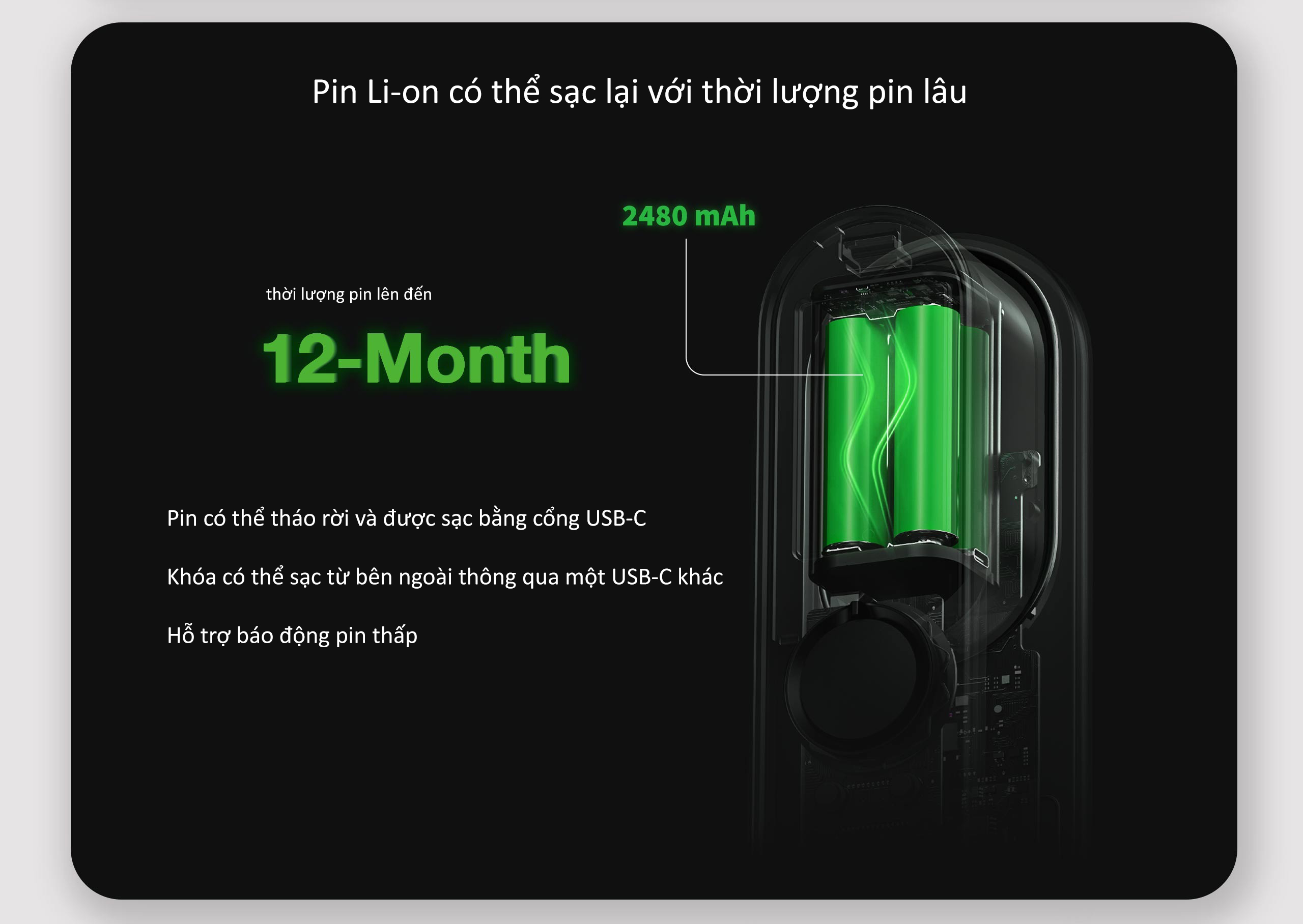 KHÓA CỬA THÔNG MINH D100 ZIGBEE