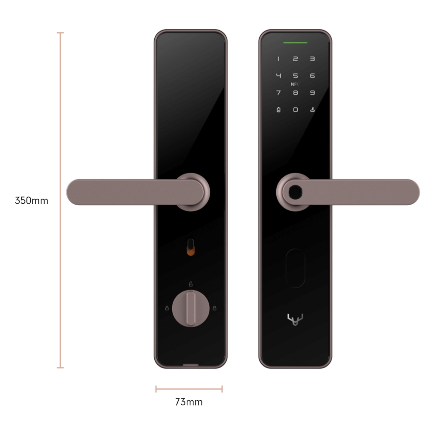 Khóa cửa thông minh Xiaomi Lockin X1, 6 cách mở khóa