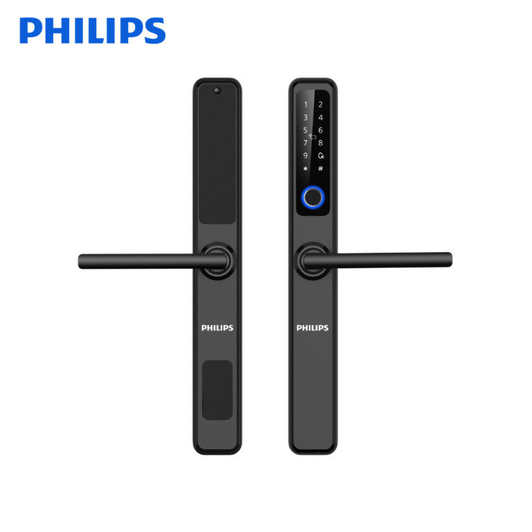 Khóa vân tay cửa nhôm kính Philips DDL608