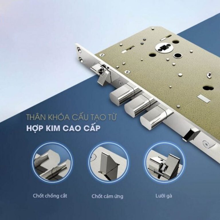 Khoá cửa vân tay Philips 7300 – Bluetooth