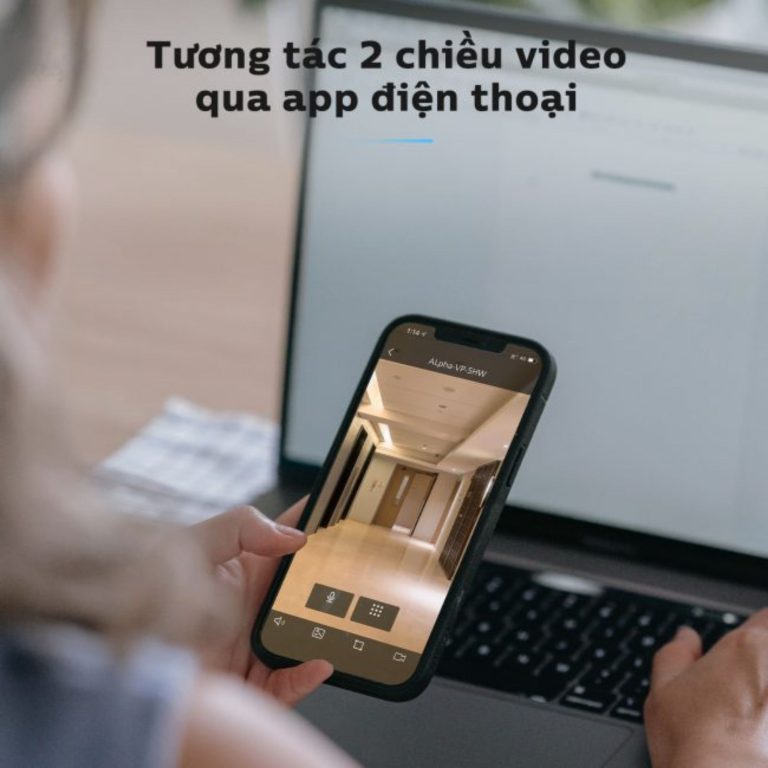 Khóa cửa vân tay Philips Alpha V – Tích hợp chuông hình, Wifi