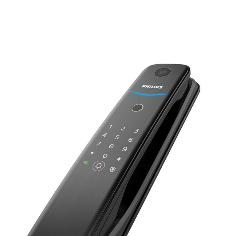 Khóa cửa vân tay Philips DDL702-1HWS – Tích hợp chuông hình, Wifi