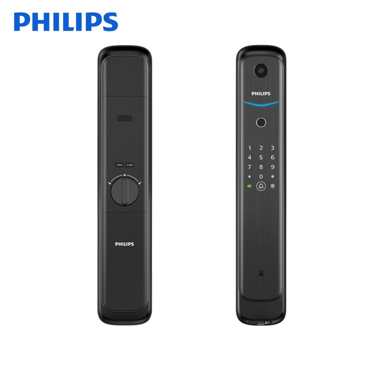 Khóa cửa vân tay Philips DDL702-1HWS – Tích hợp chuông hình, Wifi