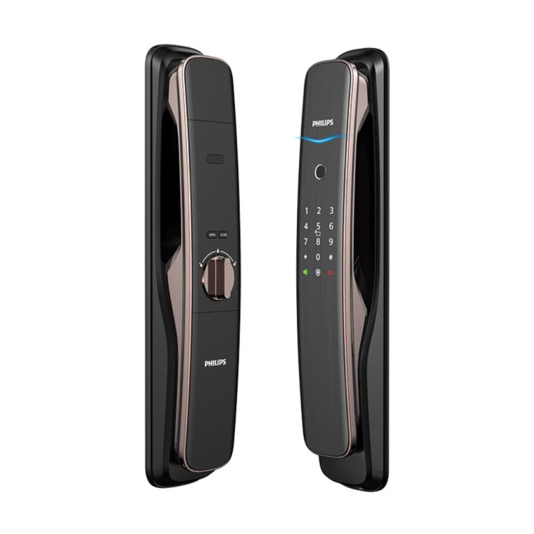 Khóa cửa vân tay Philips DDL702E – Kết nối Wifi